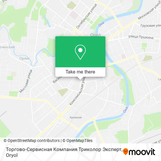 Торгово-Сервисная Компания Триколор Эксперт map