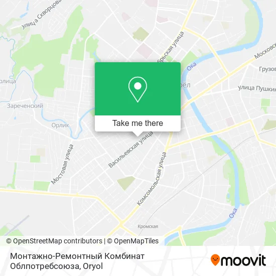 Монтажно-Ремонтный Комбинат Облпотребсоюза map