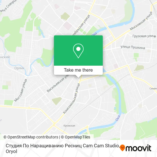 Студия По Наращиванию Ресниц Cam Cam Studio map