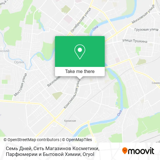 Семь Дней, Сеть Магазинов Косметики, Парфюмерии и Бытовой Химии map