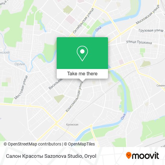 Салон Красоты Sazonova Studio map
