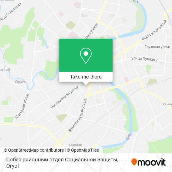 Собес районный отдел Социальной Защиты map