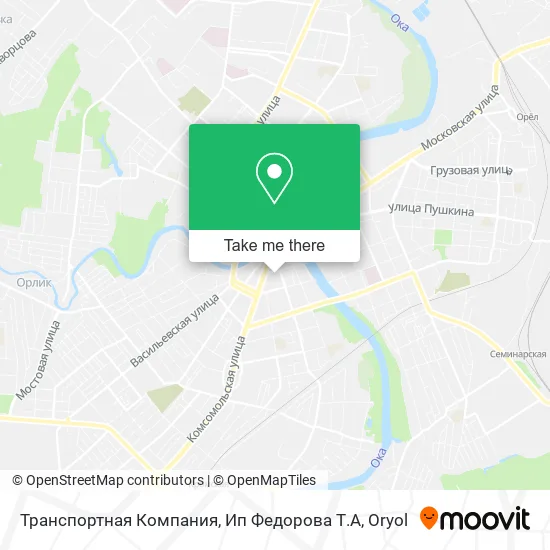 Транспортная Компания, Ип Федорова Т.А map