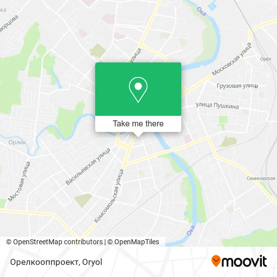 Орелкооппроект map