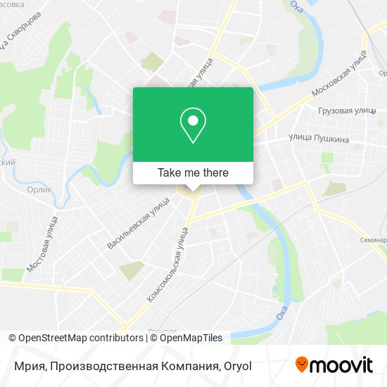 Мрия, Производственная Компания map
