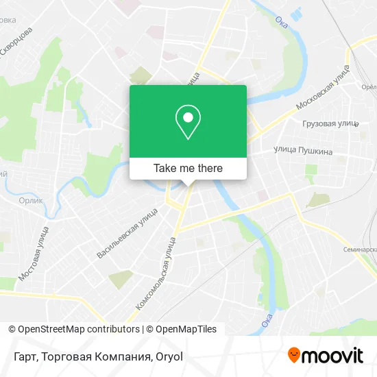 Гарт, Торговая Компания map