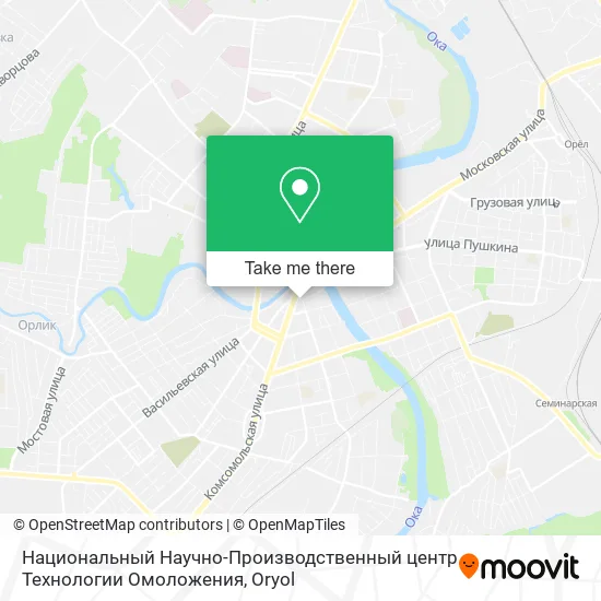 Национальный Научно-Производственный центр Технологии Омоложения map