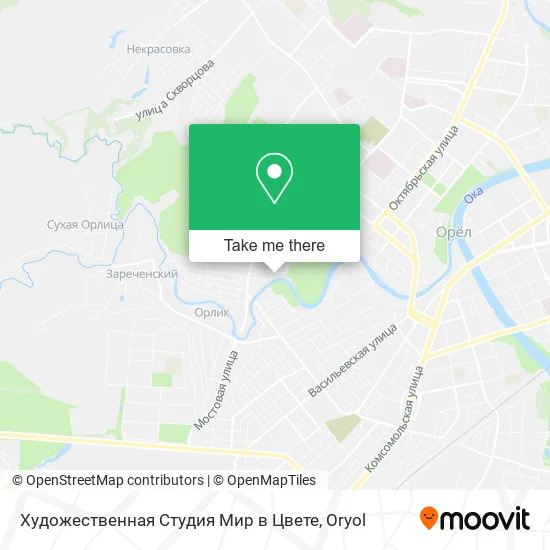 Художественная Студия Мир в Цвете map