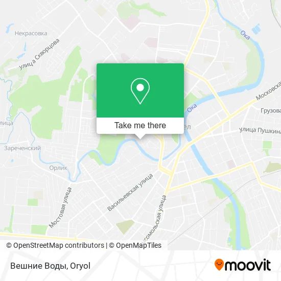 Вешние Воды map