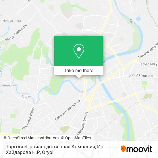 Торгово-Производственная Компания, Ип Хайдарова Н.Р map