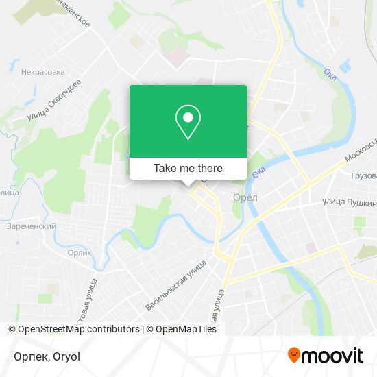 Орпек map