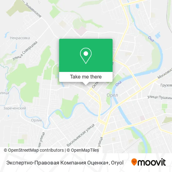 Экспертно-Правовая Компания Оценка+ map