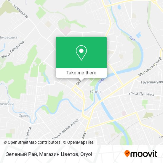 Зеленый Рай, Магазин Цветов map