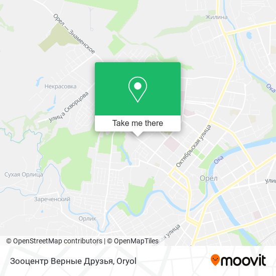 Зооцентр Верные Друзья map