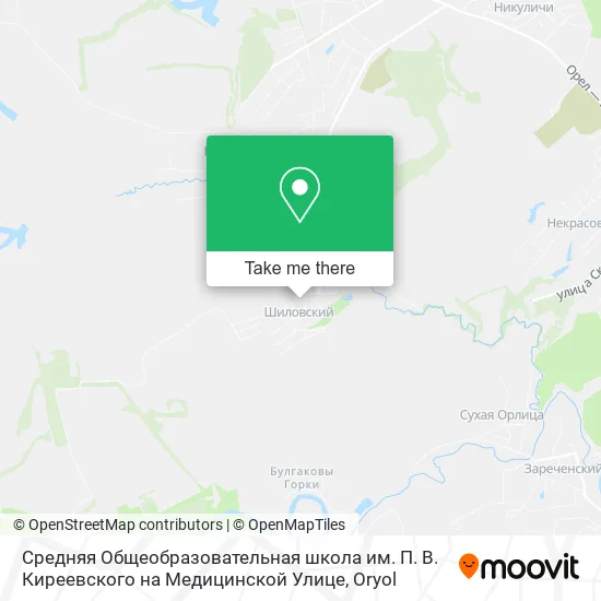 Средняя Общеобразовательная школа им. П. В. Киреевского на Медицинской Улице map
