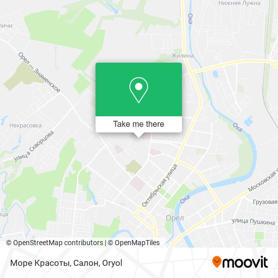 Море Красоты, Салон map