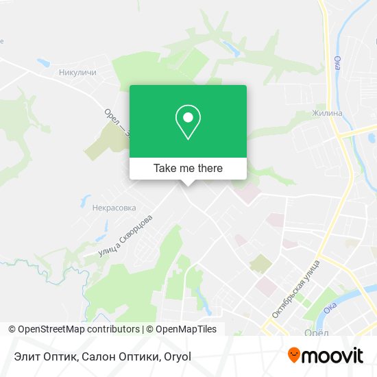 Элит Оптик, Салон Оптики map