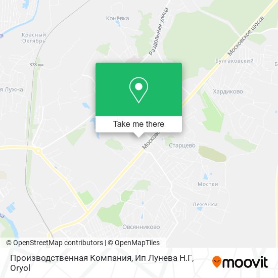 Производственная Компания, Ип Лунева Н.Г map