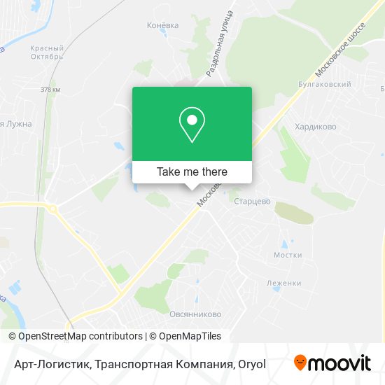Арт-Логистик, Транспортная Компания map
