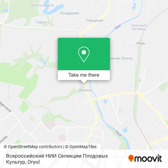 Всероссийский НИИ Селекции Плодовых Культур map