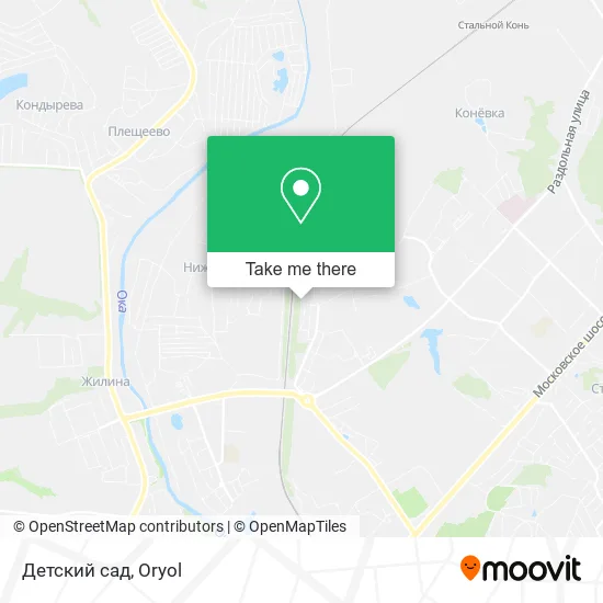 Детский сад map
