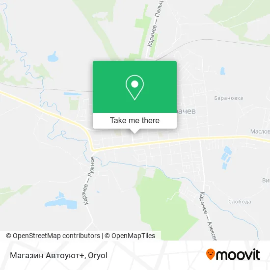 Магазин Автоуют+ map