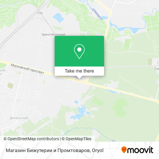 Магазин Бижутерии и Промтоваров map