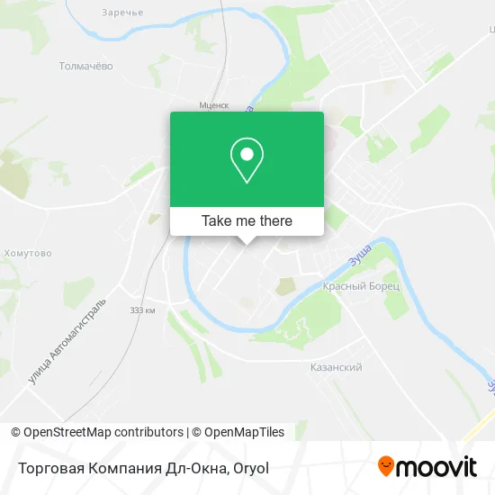 Торговая Компания Дл-Окна map