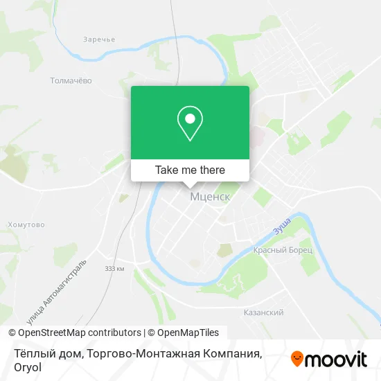 Тёплый дом, Торгово-Монтажная Компания map