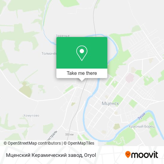 Мценский Керамический завод map