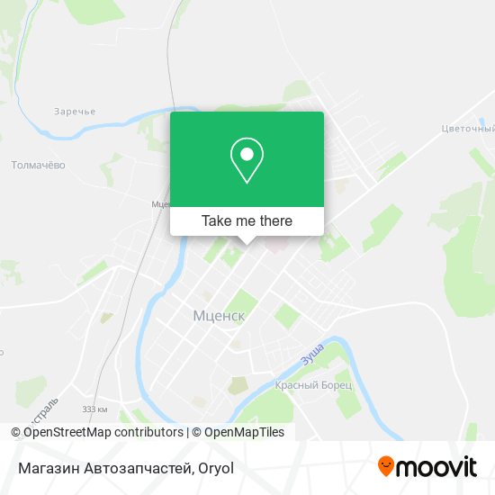 Магазин Автозапчастей map