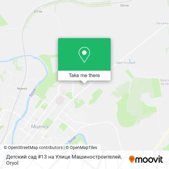 Детский сад #13 на Улице Машиностроителей map