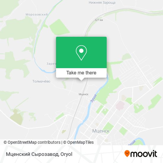 Мценский Сырозавод map