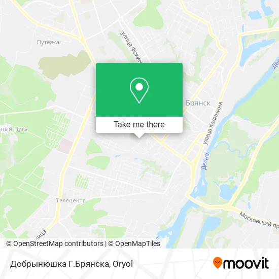 Добрынюшка Г.Брянска map