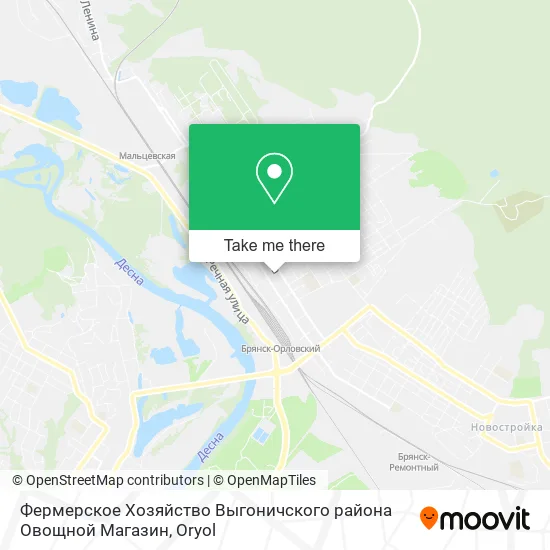 Фермерское Хозяйство Выгоничского района Овощной Магазин map