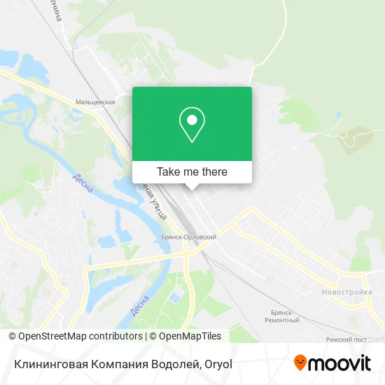 Клининговая Компания Водолей map