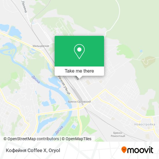 Кофейня Coffee X map