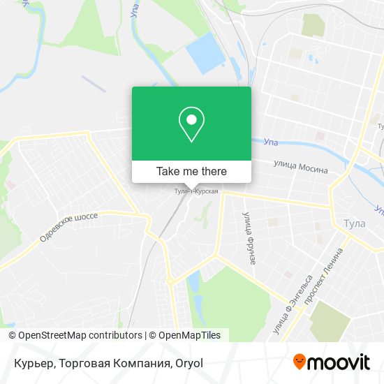 Курьер, Торговая Компания map