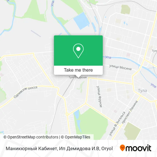 Маникюрный Кабинет, Ип Демидова И.В map