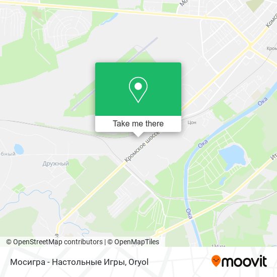 Мосигра - Настольные Игры map
