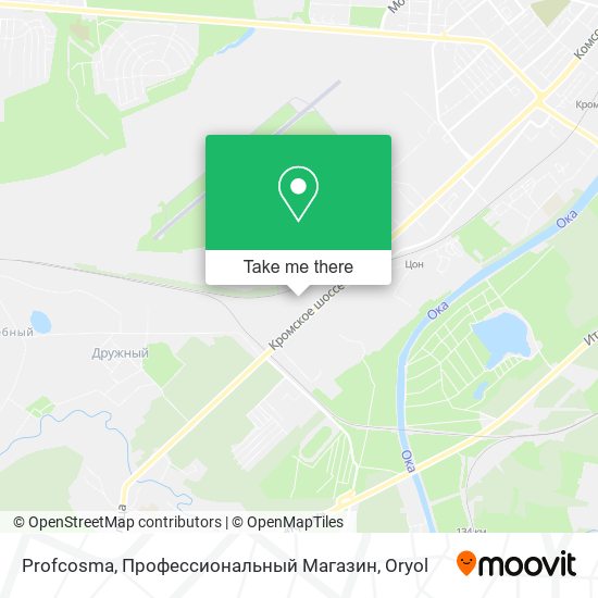 Profcosma, Профессиональный Магазин map