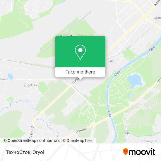ТехноСток map