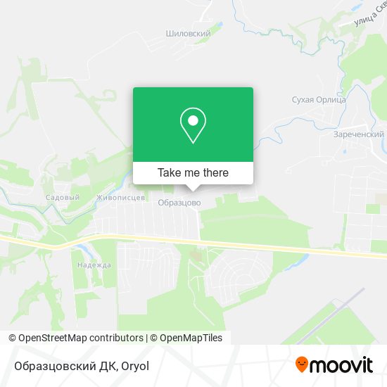 Образцовский ДК map
