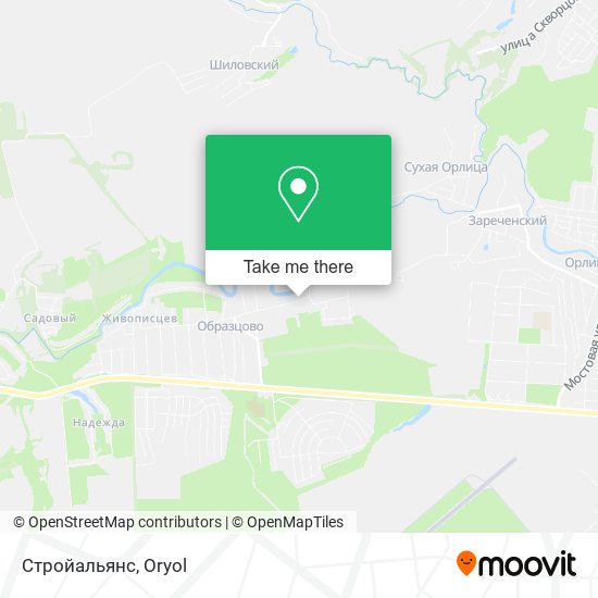 Стройальянс map