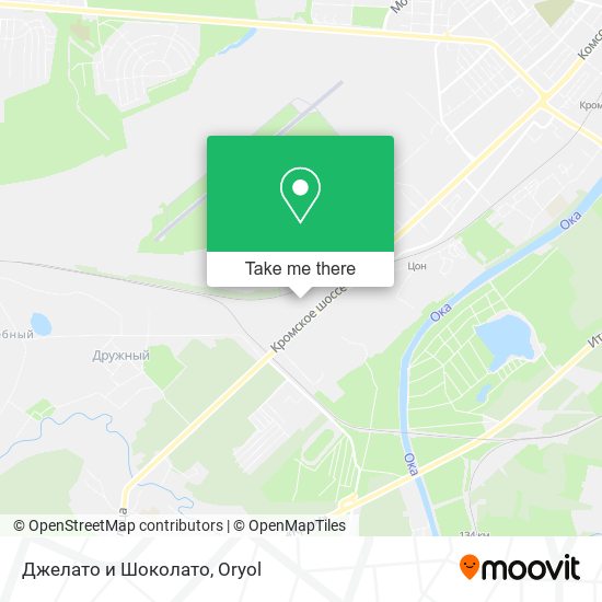 Джелато и Шоколато map