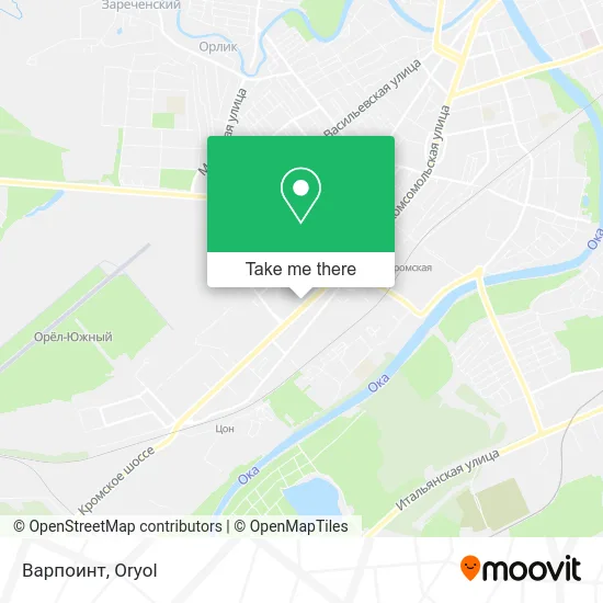 Варпоинт map