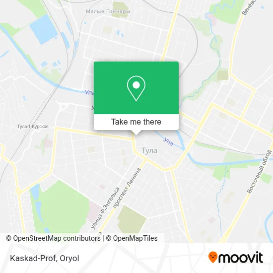 Kaskad-Prof map