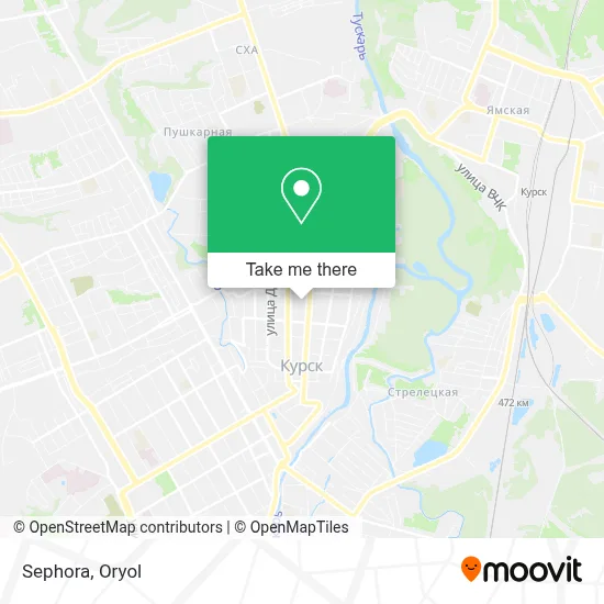 Sephora map