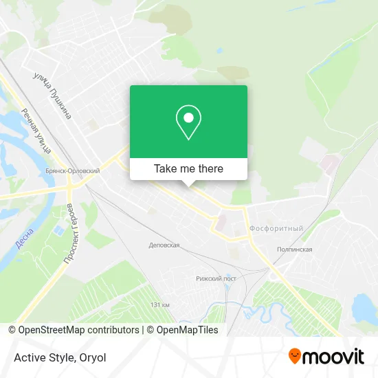 Active Style map