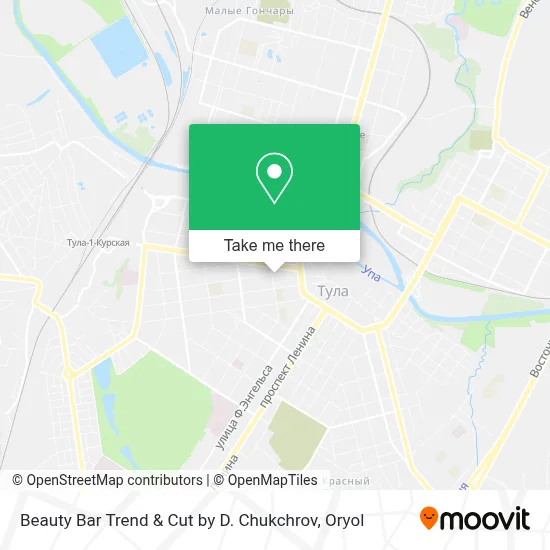 Beauty Bar Trend & Cut by D. Chukchrov map
